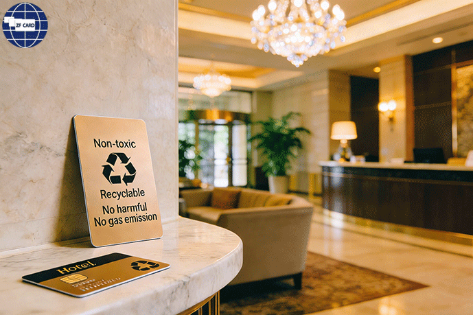 Policarbonato: Uma Escolha Superior para Cartões-Chave de Hotéis