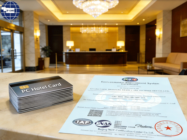 Compra em massa de cartões de quarto de hotel em policarbonato: uma escolha inteligente para a indústria hoteleira