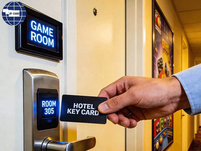 De 1K a 4K, o chip Mifare Classic permite a atualização dos cartões-chave de hotel