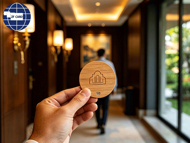 Um Guia Completo para Comprar Cartões-Chave RFID para Hotéis Circulares de Madeira em Resorts Boutique