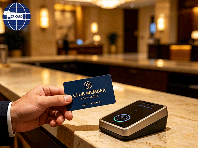 Cartão de Acesso de Hotel de Clube de Luxo: CR80 PVC Cartão de Controle de Acesso de Frequência Impressível em Hotel, do Fabricante Original